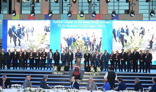 TOBB'dan 70 bin fidan