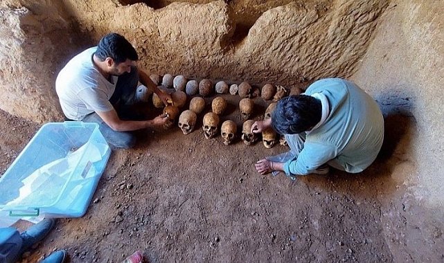 Adıyaman'da kaçak kazıda 27 iskelet çıktı!
