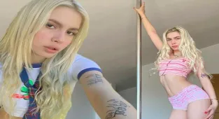 Aleyna Tilki'den direk dansı pozu