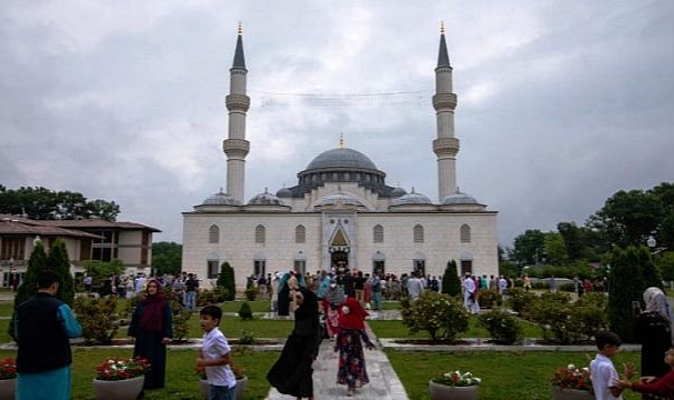 Amerika Diyanet Merkezi’nde Bayramlaşma