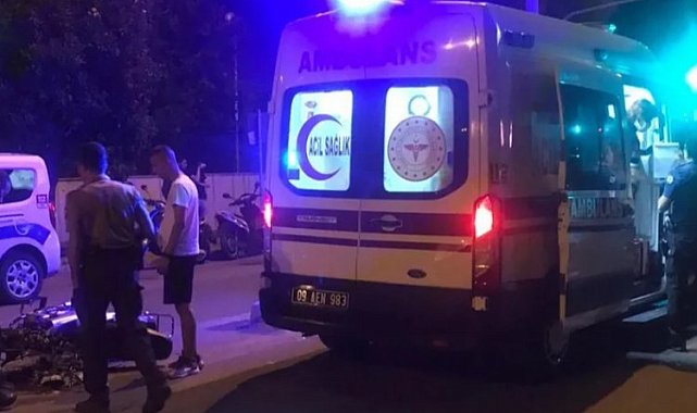 Aydın'da uygulama noktasından kaçan sürücü kaza yaptı!