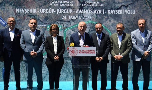 Bakan Karaismailoğlu'ndan 'vizyonsuzlara' Nevşehir'den cevap