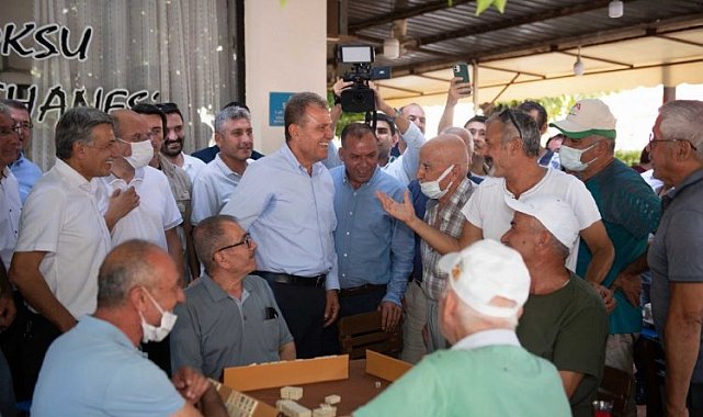 Başkan Seçer, Silifke'de esnafın sorunlarını dinledi