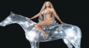 Beyonce’den camdan sanat