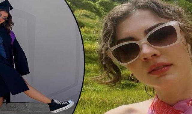 Burcu Özberk'in mezuniyet sevinci! 'Bir hayalim daha gerçekleşti'