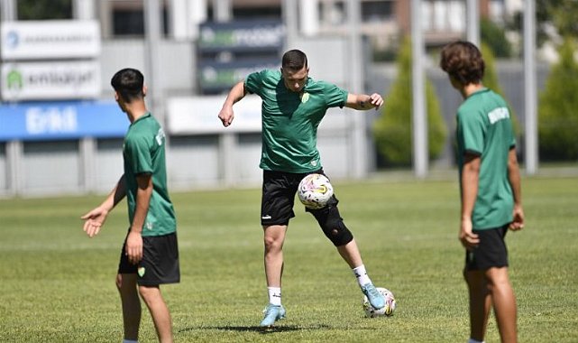 Bursaspor'dan tek antrenman