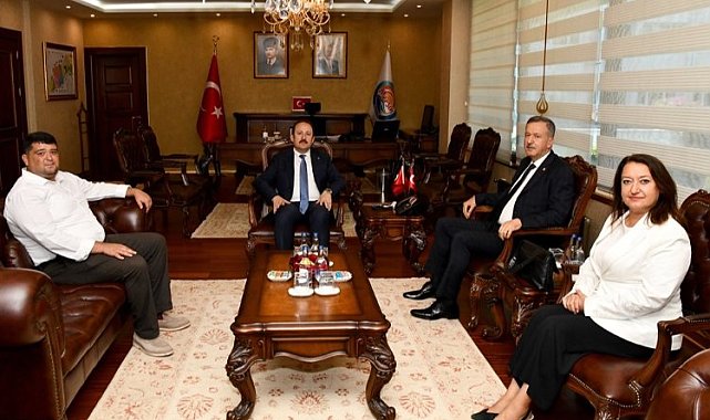 CHP İl Başkanı'ndan Vali Pehlivan'a ziyaret