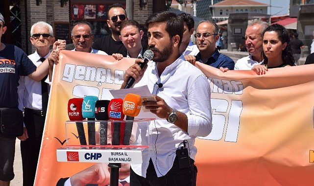 CHP'li gençlerden Kılıçdaroğlu'na KYK teşekkürü