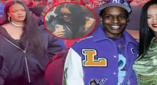 Çiçeği burnunda anne Rihanna, Londra'da!