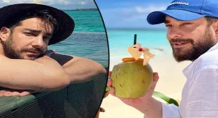 Enis Arıkan'dan Maldivler pozu! 'Herkes sussun, dünya güzeli konuşulsun'