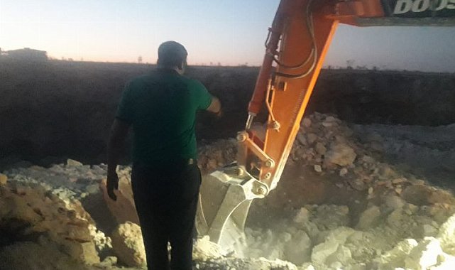 Gaziantep'te molozların altında sıkışan yavru köpekler kurtarıldı