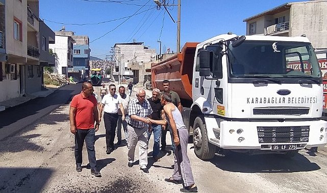 İzmir Karabağlar'da 'Abdi İpekçi'de yoğun mesai