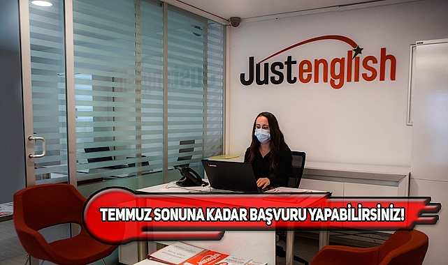 Just English'ten 1 kişiye Ücretsiz İngilizce Eğitim!