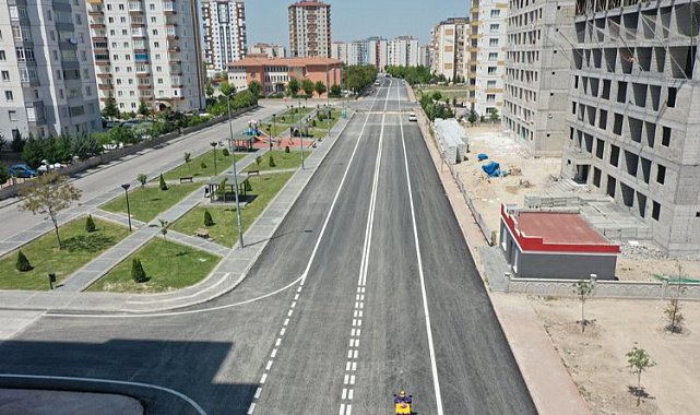 Kayseri Kocasinan'da rekortmen asfalt paleti