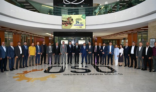 Kayseri OSB'den AK Parti'ye ziyaret