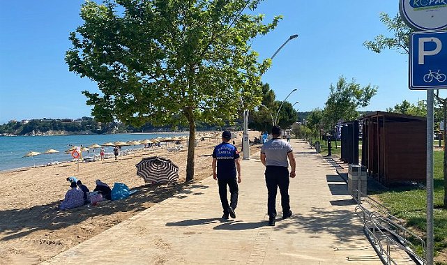Kocaeli'de 'Mavi Bayraklı' sahiller kontrol altında