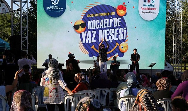 Kocaeli'de yaz akşamları bir başka güzel