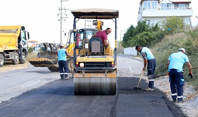 Kocaeli'de Yol Bakım Timi Gebze'de