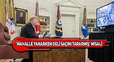Baskında, Beyaz Saray'ın Yemek Odasında TV İzlemiş