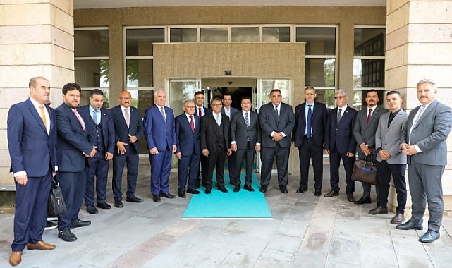 Libyalı heyetten Kayseri Valisi'ne ziyaret