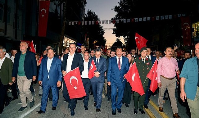 Malatya'da 15 Temmuz'a coşkulu tören
