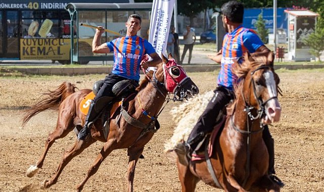 Malatya'da 'atlı' cirit ilgisi