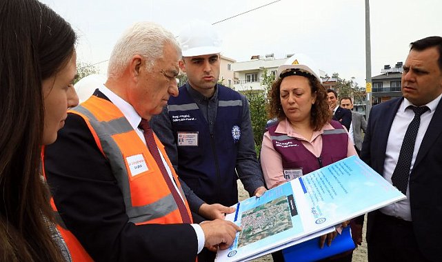 Muğla Dalaman'da alt yapı mesaisi