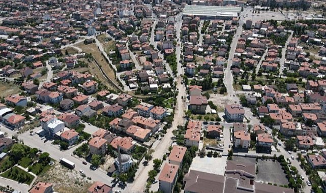 Nevşehir Belediyesi'nden sıcak asfalt mesaisi