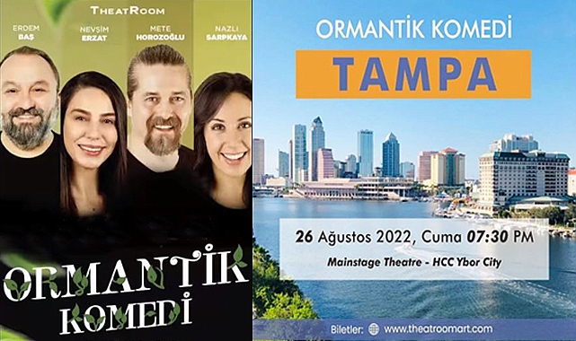 'Ormantik Komedi' Oyunu ABD'de Tam Gaz!