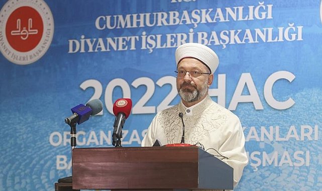 Prof. Dr. Erbaş: Hac, kardeşlik ruhunun yeryüzüne ilanıdır