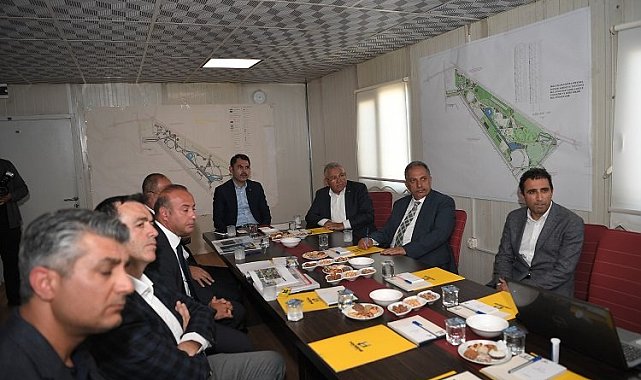 Recep Tayyip Erdoğan Millet Bahçesi'ne yakın inceleme