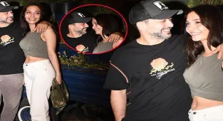 Rıza Kocaoğlu ve Selin Işık'ın romantik gecesi! Aşk dolu bakışları dikkat çekti