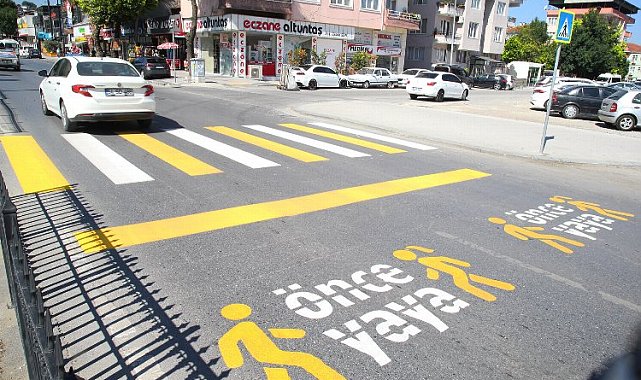 Sakarya'da hastane çevrelerinde 'önce yaya' hassasiyeti