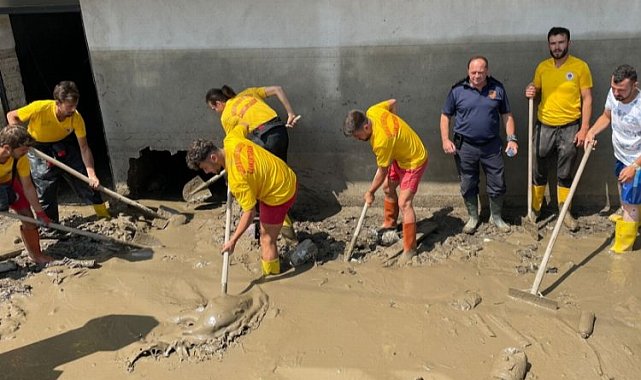 Samsun'dan Kastamonu'ya takviye destek