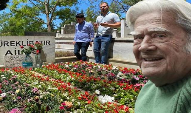 Sevenleri Cüneyt Arkın'ın mezarını boş bırakmıyor