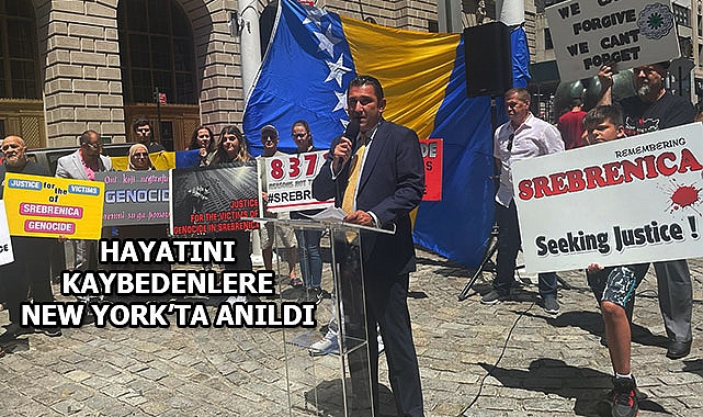 Srebrenitsa Soykırımı New York'ta An