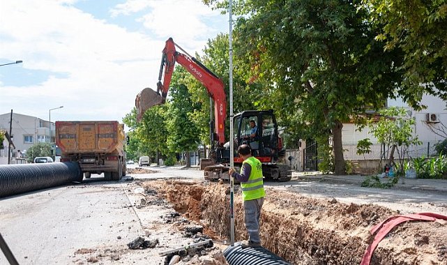 Urla Çeşmealtı'nda su baskınları bitecek