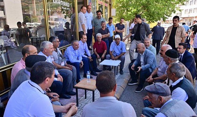 Vali Ali İhsan Su, ilçe ilçe dolaşıyor