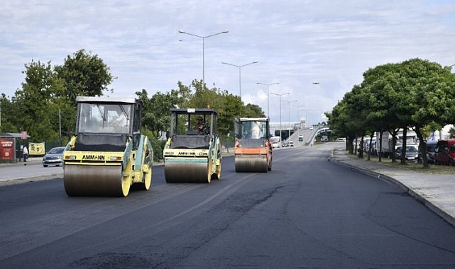 Yollar yenilendikçe, Samsun'un görünümü değişiyor