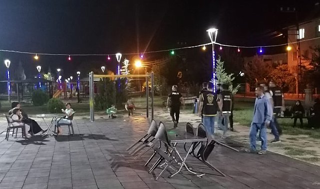 Adıyaman Gölbaşı'da drone destekli huzur uygulaması