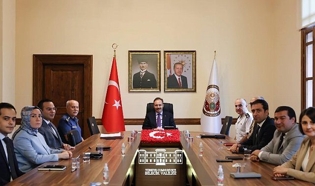 Bilecik'te Güvenlik ve Koordinasyon toplantısı