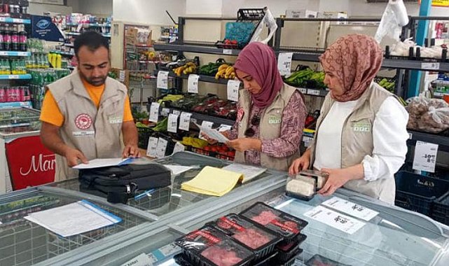 Bingöl'de marketlere gıda denetimi