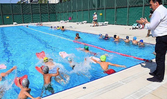 Bursa Osmangazi'de sağlıklı yaşama 'kulaç'