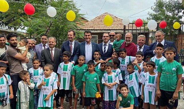 Bursa Osmangazi'den Filibe'de çifte hayır