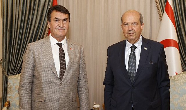 Bursa Osmangazi'den KKTC Cumhurbaşkanı Tatar'a ziyaret