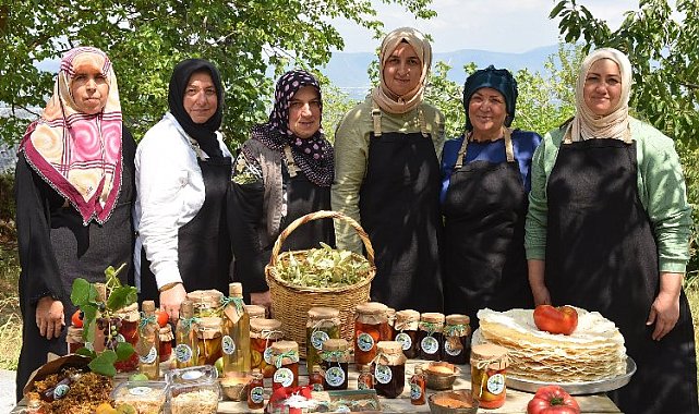 Bursa Yıldırım'da üreten kadınlara tam destek