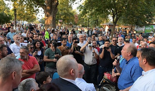 Bursa'nın 4 ilçesinde 'Muharrem İnce' ilgisi