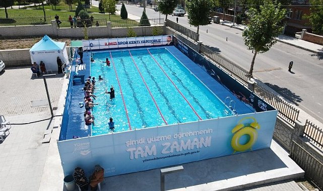 Çorum'da yüzmenin tam zamanı