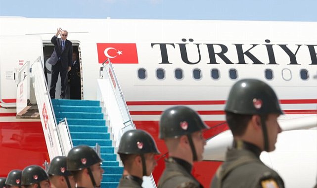 Cumhurbaşkanı Erdoğan, Rusya'ya gitti