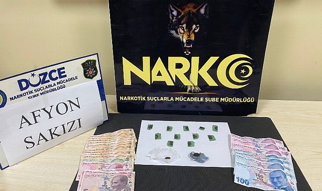 Düzce'de uyuşturucu operasyonu